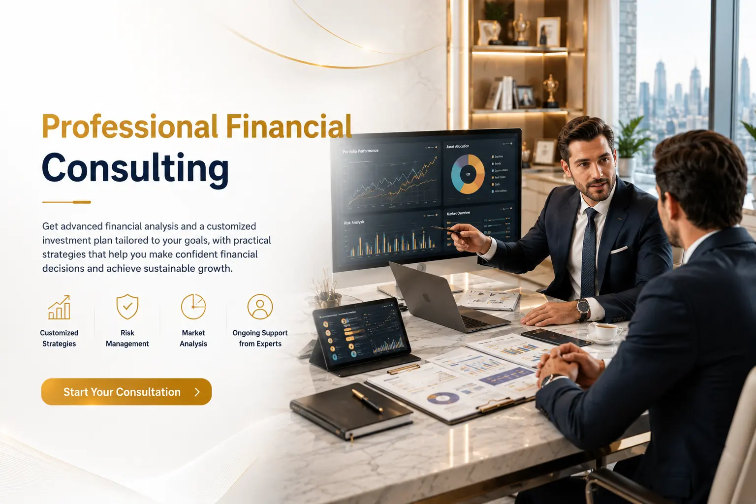 Financial advisory for traders to improve trading performance - Market Depth Academy